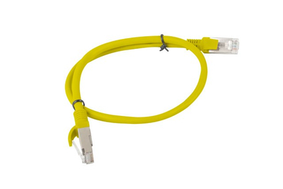 Kabllo rrjeti Lanberg Patchcord CAT 6 UTP, 3m, set 10 copë, e verdhë