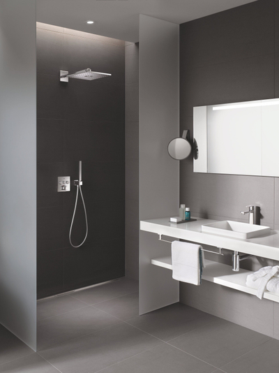 Set dushi termostatik Grohe Grohtherm SmartControl, Rainshower 310 SmartActive, krom