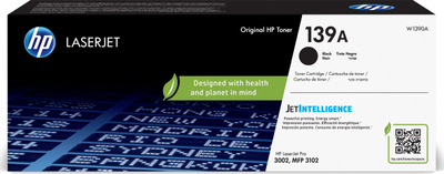 Тонер HP 139A W1390A, 1500 страници, црн