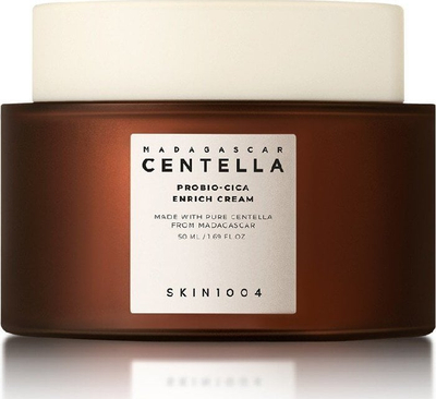 Krem fytyre SKIN1004 Madagascar Centella Probio Cica Enrich, për lagie dhe ushqim të lëkurës, 50ml