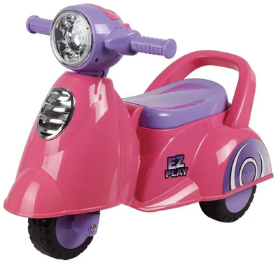 Детски мотор Baby Mix Scooter, со звуци и светла, розов