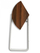 Tavolinë palosëse ngrënie Heinner NUC, 80x80x72 cm, MDF, e bardhë