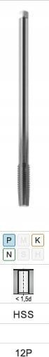 Машински чешел Fanar TAP M20x1.5 NGMF, HSS, F1-151001-0205