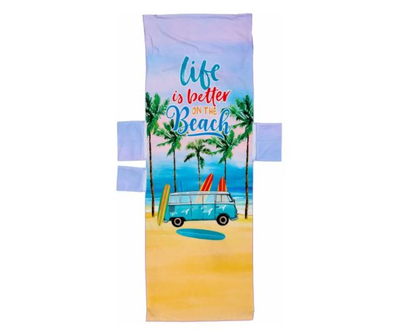 Peshqir shezlloni Summer Lounger, 74x207cm, 230gsm, shumëngjyrësh