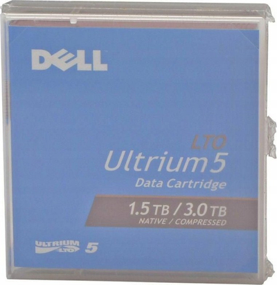 Kasetë backup Dell JJD72 LTO5, 1.5TB, e zezë