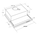 Aspirator kuzhine Akpo Light Glass 50, 520 m3/h, i zi