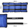 Pesha dore EB Fit 2x3kg, me shirit Velcro, blu
