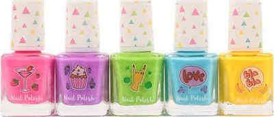 Set llak thonjsh Create It!, me aromë, 5 copë, 8 ml