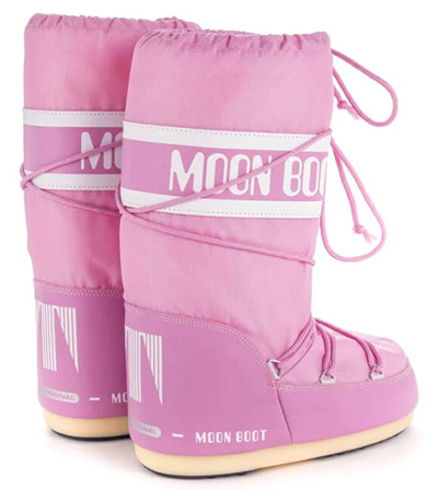 Çizme për femra Moon Boot, rozë