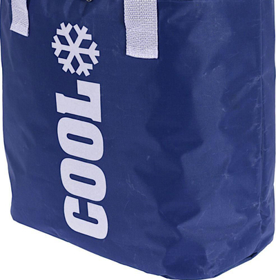 Çantë termo plazhi Cool, 24L, poliester, blu