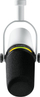 Динамички микрофон Shure MV7+, USB C XLR, за подкаст, бел