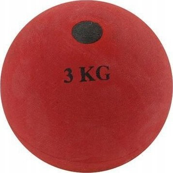 Top gome për fitnes, 3 kg, i zi