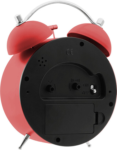 Orë me alarm JVD SRP2216.3, e kuqe