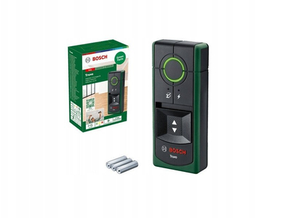 Detektor kabllosh Bosch Truvo 06036812Z0, zbulim kabllosh elektrike, zbulim metalesh, i gjelbër