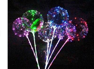 Tullumbace me LED Import Leantoys, shumëngjyrëshe
