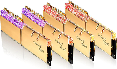 Memorie G.Skill Trident Z Royal, DDR4, 64 GB, 3600 MHz, CL14, F4-3600C14Q-64GTRG