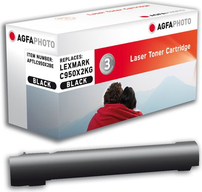 Kartutxh toneri AgfaPhoto APTLC950X2BE, për Lexmark C950X2KG, i zi