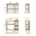 Set kuzhine 120x47x84,8Hcm (HM2465.01)