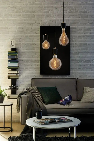 Llambë LED Paulmann 1879 BigDrop, 230V, filament dekorativ, xham i artë
