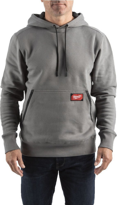 Bluzë me kapuç Milwaukee Midweight, për burra, përzierje pambuk-poliester, 2XL, gri