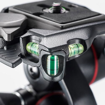 Kokë tripodi Manfrotto MHXPRO 3W, 3 Way Panhead, alumin, e zezë