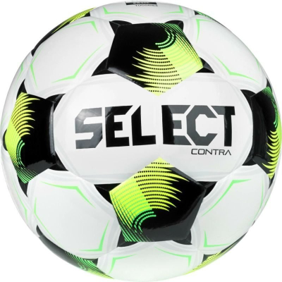 Top futbolli Select Contra, nr. 5, bardh e zi me neon