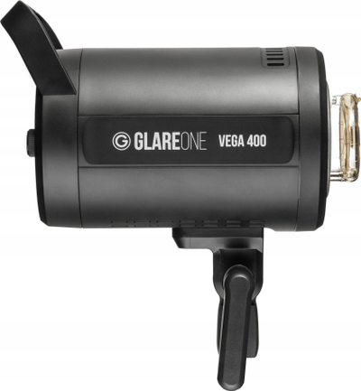 Llambë studio GlareOne Vega 400, 400Ws, LED 15W, e bardhë