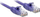 Мрежен кабел Lindy Patch Cable Cat6 U UTP, 0.3m, RJ 45, виолетов