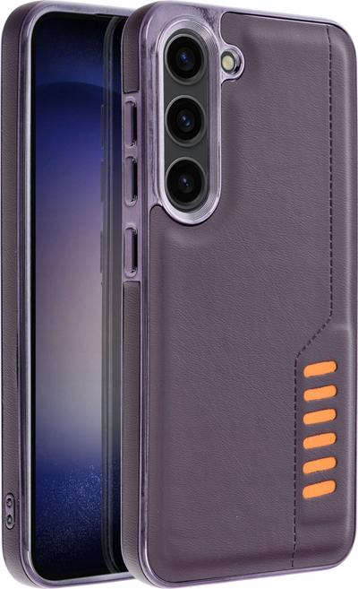 Këllëf telefoni Case Milano për Samsung Galaxy S21 FE, qoshe të forcuara, buzë e ngritur te kamera, lejla e errët