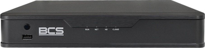 Regjistrues IP BCS POINT BCS-P-NVR0801-4KE-III, 8 kanale, 4K, i zi