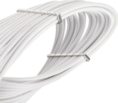 Kabllo zgjatuese BitFenix Alchemy 4+4-pin EPS12V, 45cm, e bardhë