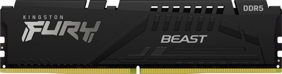 Memorie Kingston Fury Beast, DDR5, 16 GB, 5200 MHz, CL36, KF552C36BBEK2-16