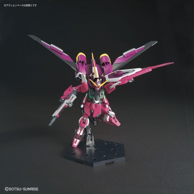 Figurinë Bandai - Infinite Justice Gundam, rozë