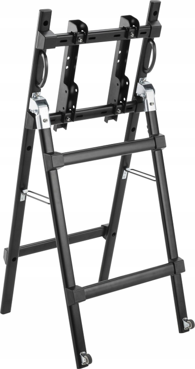 Mbajtës dyshemeje Vivolink VLFS3267 për signage, deri 50 kg, i zi