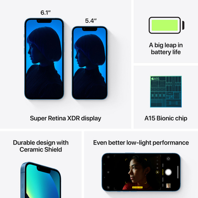 Apple iPhone 13, 512GB, Blue