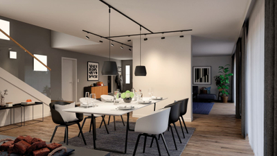 Lidhës fleksibël shine Paulmann URail 96910, 230V, 90°, i zi mat