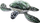 Lodër pelushi Lean Toys Sea Turtle 16425, 45 cm, me shumë ngjyra