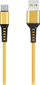 Kabllo USB Denmen 29358, USB A me USB C, 1 m, gold