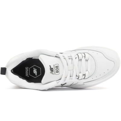 Atlete New Balance NB Numeric Tiago Lemos 808, unisex, të bardha me të zeza