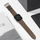Rrip ore Hurtel për Apple Watch, lëkurë, 38 40 41mm, kafe e errët