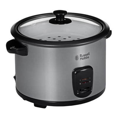 Tenxhere elektrike për oriz Russell Hobbs 19750-56, 1.8L, 700W, inox argjendi