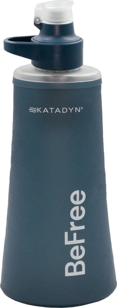 Shishe uji me filtër Katadyn BeFree AC, 1L, mikrofiltër, blu e errët