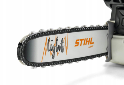 Sharrë zinxhiri STIHL MS 500i Light, benzinë, portokalli e bardhë