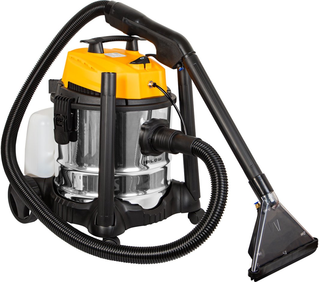 Fshesë larëse Blow WDC2300, depozitë 20L, filtër uji, verdhë e zezë