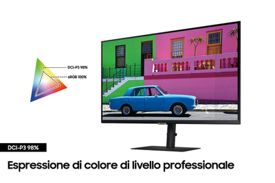 Monitor Samsung LS32B800PXU computer, 32", 3840 x 2160, i zi