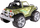 Makina lodër off road Teka Military, dizajn ushtarak, për fëmijë 3+