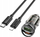 Karikues makine Hoco Z33, 30W PD QC3.0, USB A USB C, kabllo Type C në Lightning 1m, i zi