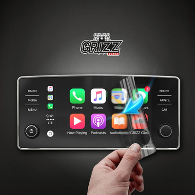 Film mbrojtës ekran GRIZZ MatteScreen për Volkswagen T-Cross Digital Cockpit 10.25", anti-fingerprint, mat, transparent