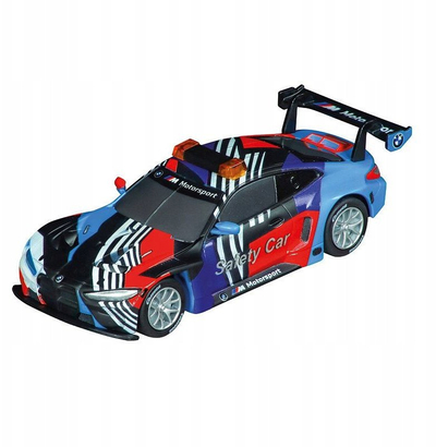 Makina lodër Carrera GO BMW M4 GT3 Safety Car, shkallë 1:43, për fëmijë 6+