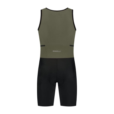 Kostum triathlon Rogelli FLORIDA, Eco Dynacool, madhësia S, jeshile e zezë